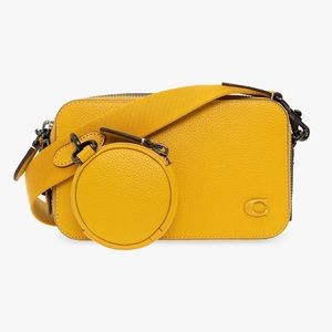 NWT Coach Yellow Charter Slim Crossbody Designer Bag